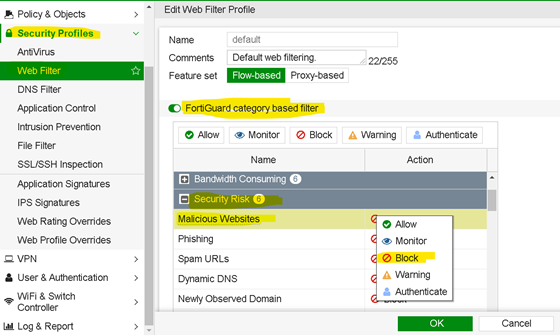 How To Block Domain In Fortigate Firewall