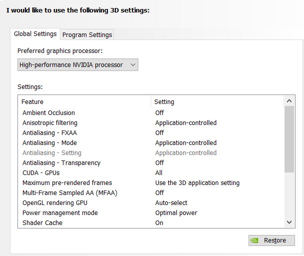 How To Change Nvidia Graphics Card Settings