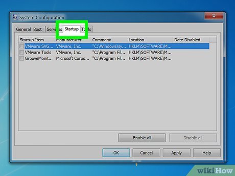 How To Change Programs On Startup Windows 7
