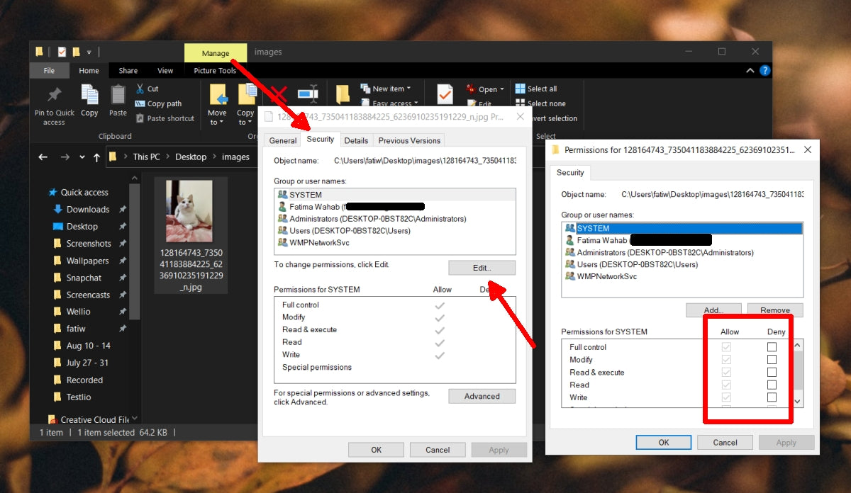 How To Change Security Permissions In Windows 10