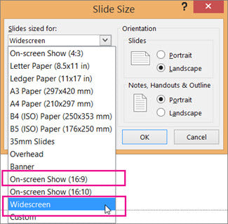 How To Change Slide Size In Microsoft Powerpoint