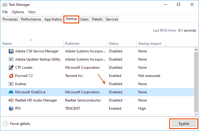 How To Change Startup Impact In Task Manager