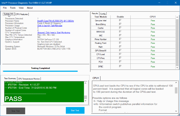How To Check If CPU Is Working Properly