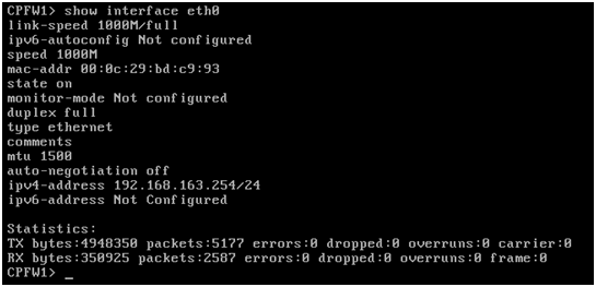 How To Check Interface Status In Checkpoint Firewall CLI