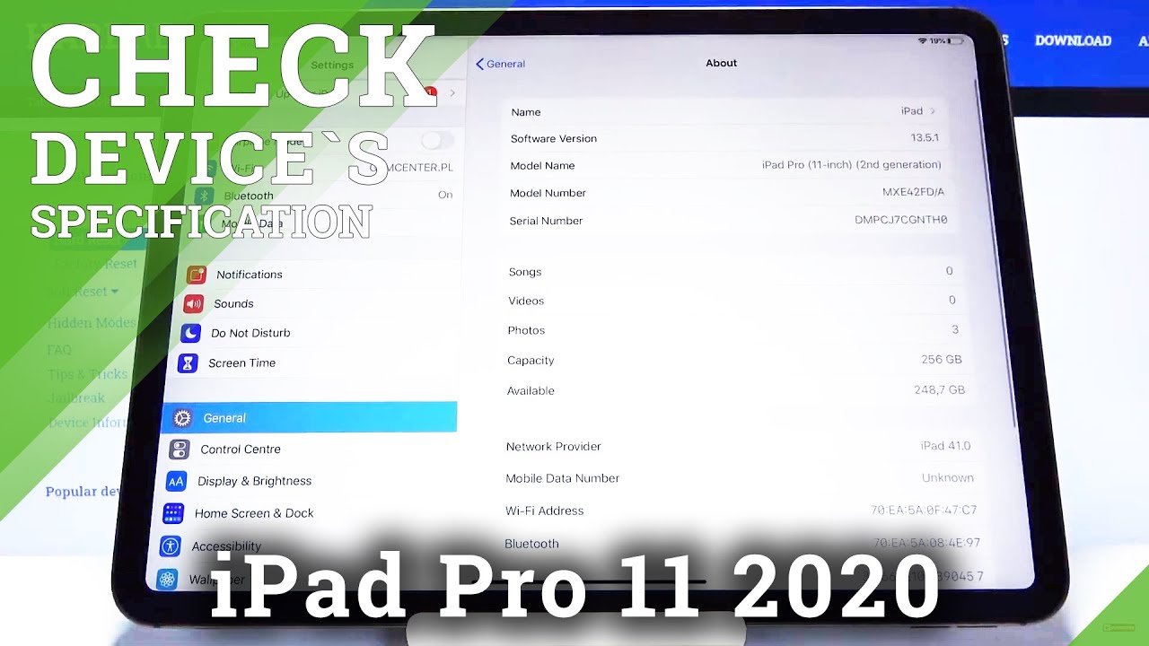 How To Check IPad CPU
