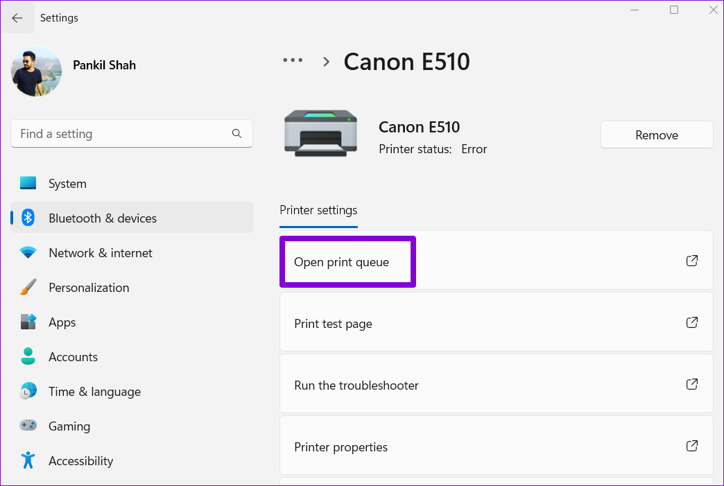 How To Clear Printer Queue Windows 11