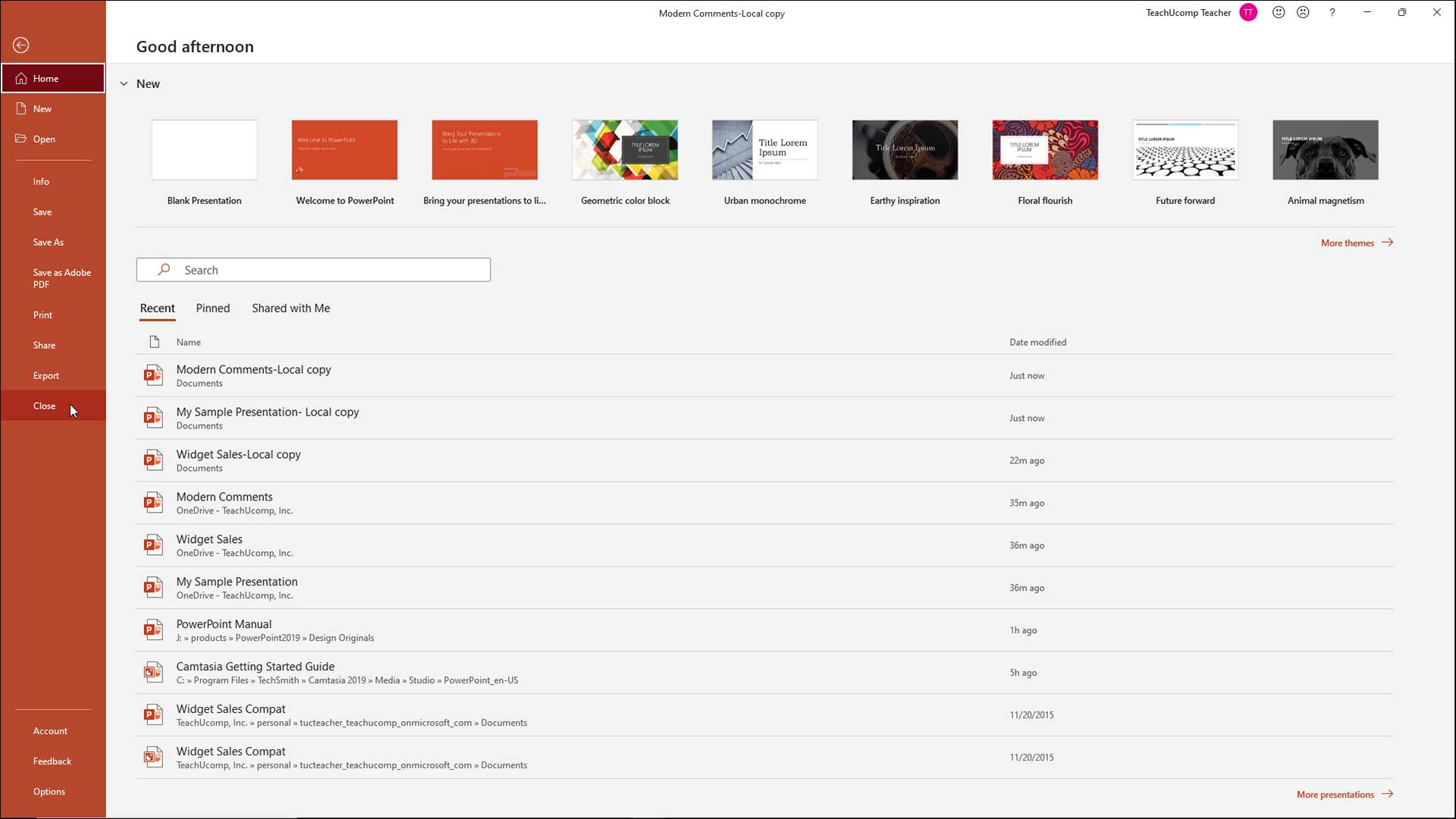 How To Close Microsoft Powerpoint