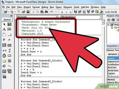 How To Comment Out In Visual Basic
