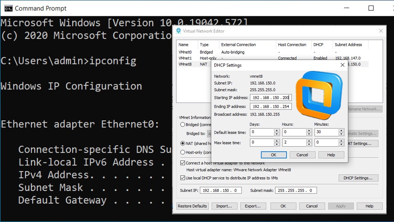 How To Configure Dhcp Server In Vmware Workstation