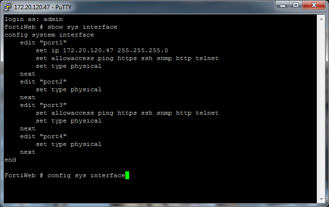 How To Configure Static Ip In Fortigate Firewall CLI