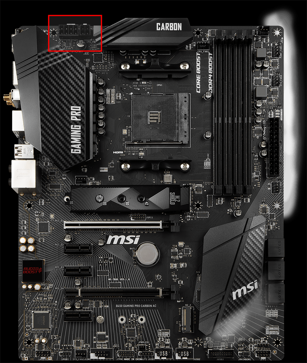 How To Connect 8 Pin CPU