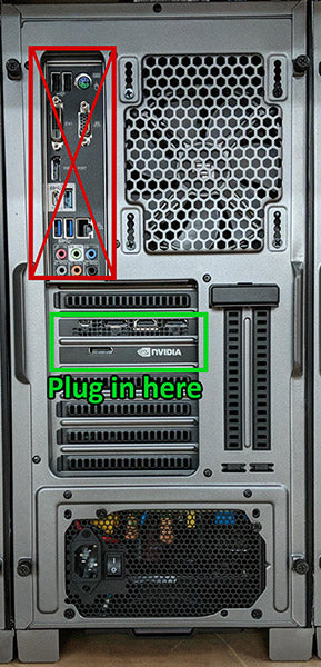 How To Connect A Monitor To A Graphics Card