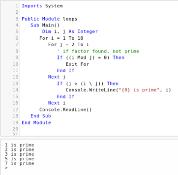 How To Create A Loop In Visual Basic
