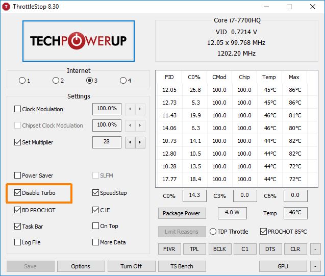 How To Disable CPU Boost
