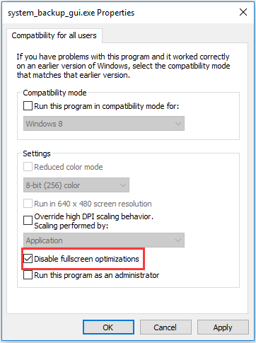 How To Disable Full Screen Optimization Windows 11