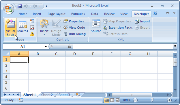 How To Enable Visual Basic In Excel 2007