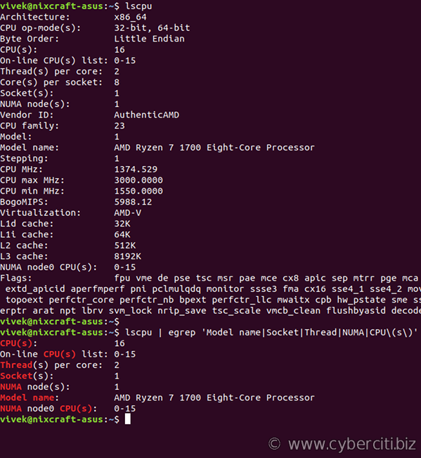 How To Find CPU Cores In Linux
