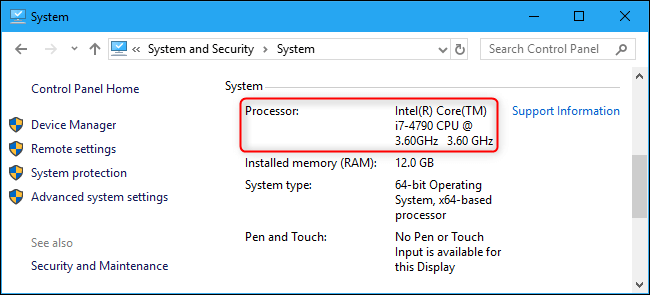 How To Find CPU Model