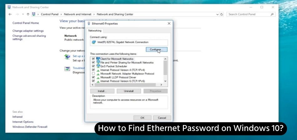 How To Find Ethernet Password On Windows 8