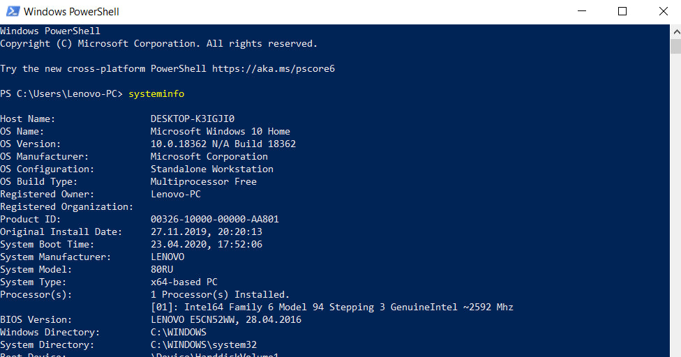 How To Get CPU Information In Windows