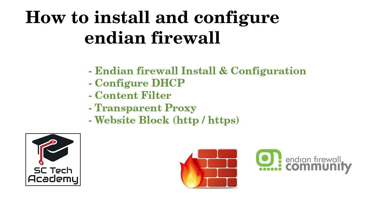 How To Install Endian Firewall