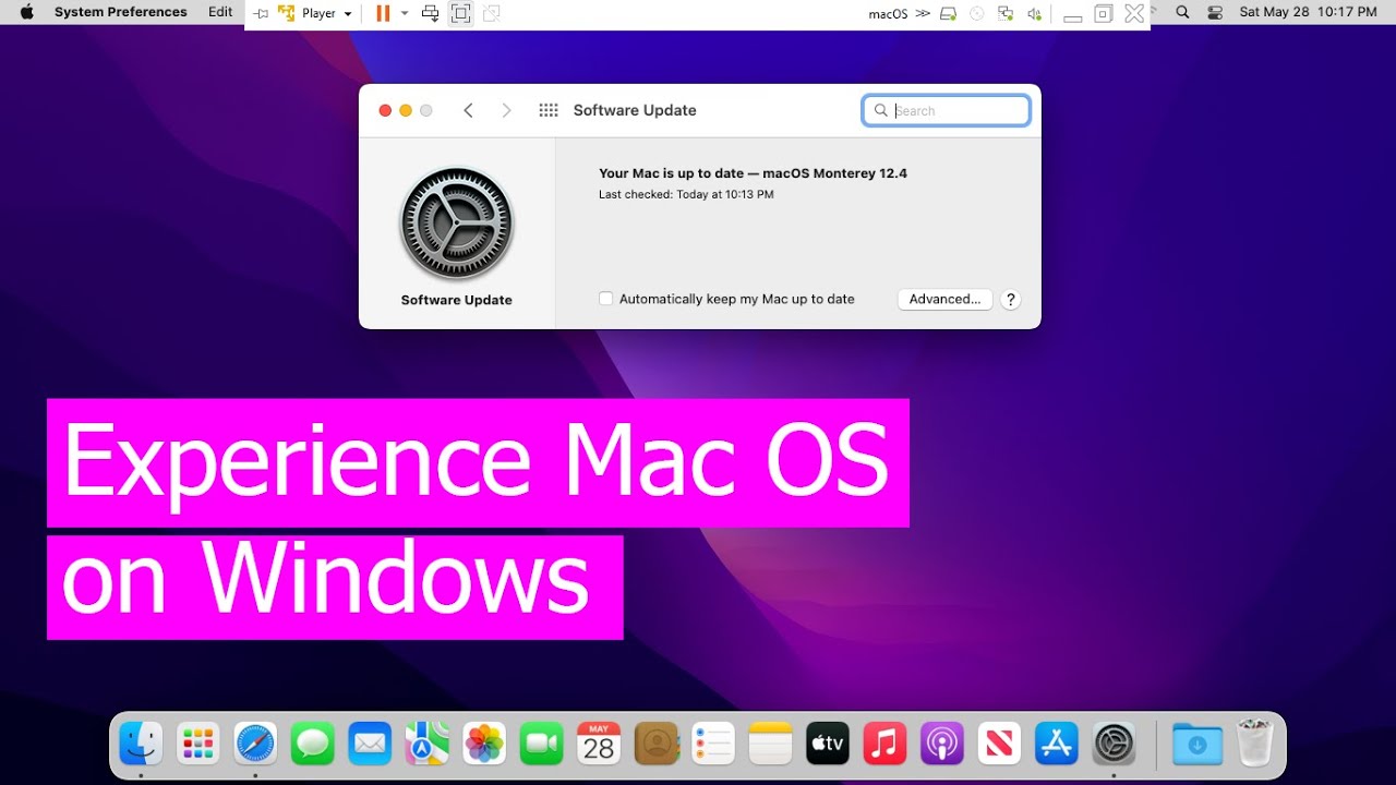 How To Install Macos On Vmware Workstation