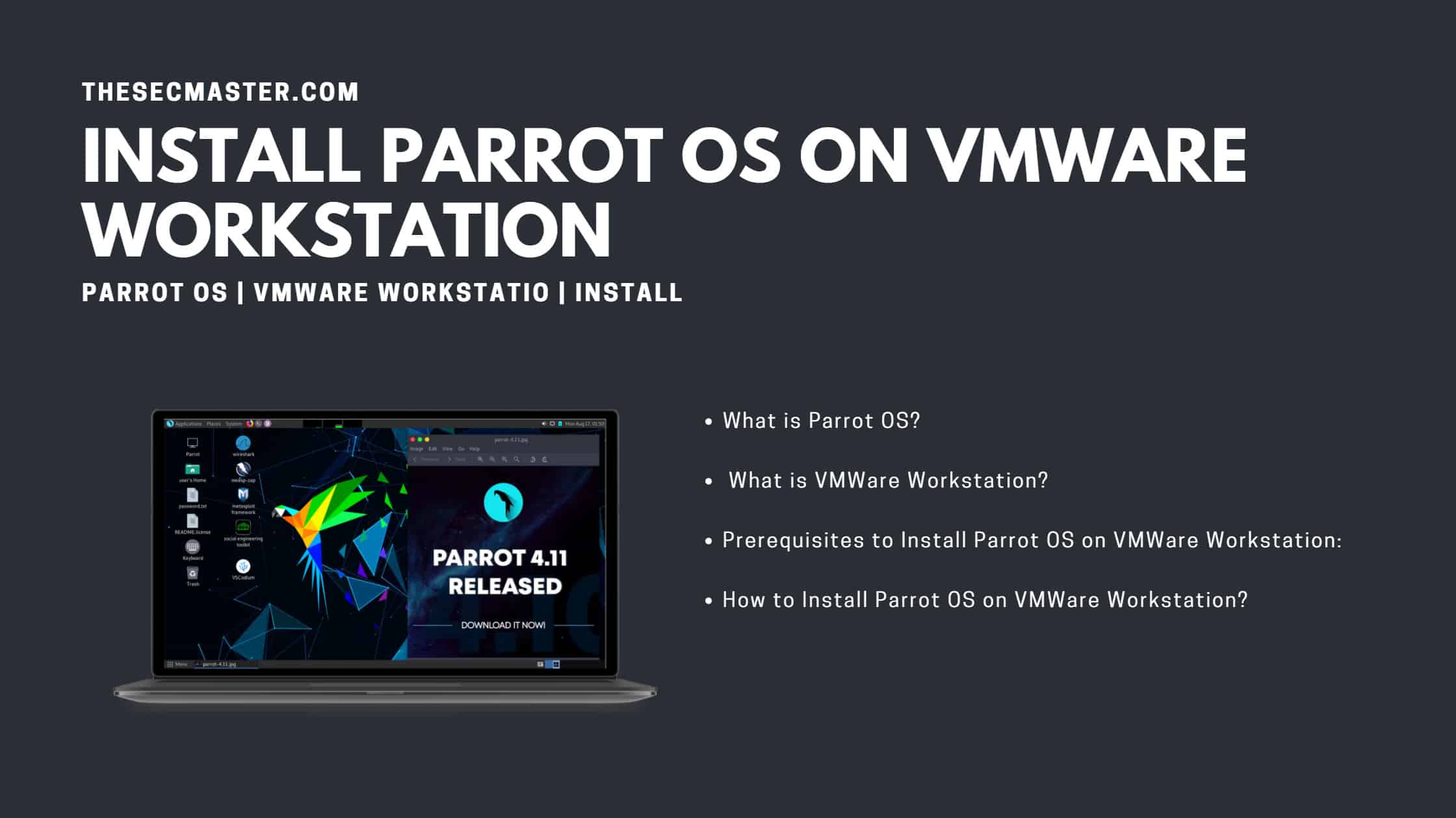 How To Install Parrot OS In Vmware Workstation