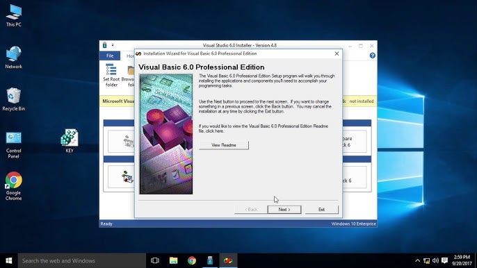How To Install Visual Basic 6.0 On Windows 10