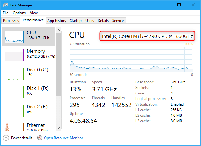 How To Know My CPU