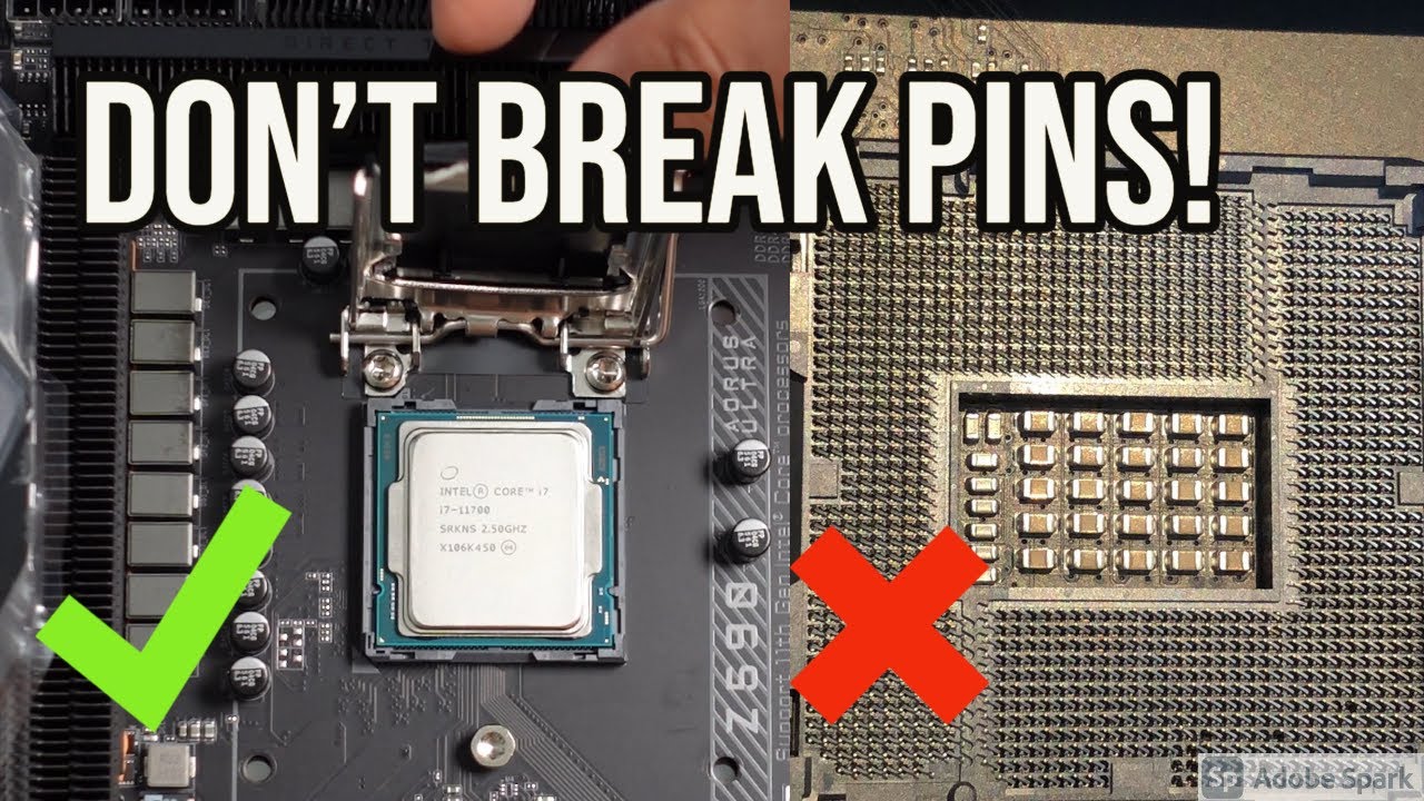 How To Line Up CPU In Motherboard