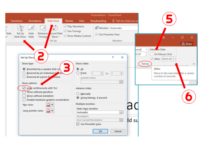 How To Loop Microsoft Powerpoint