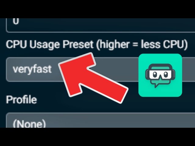 How To Lower CPU Usage Streamlabs Obs