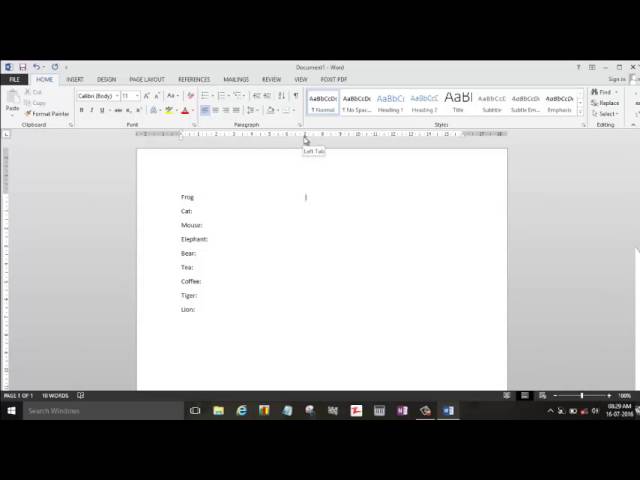 How To Make Straight Colon In Microsoft Word