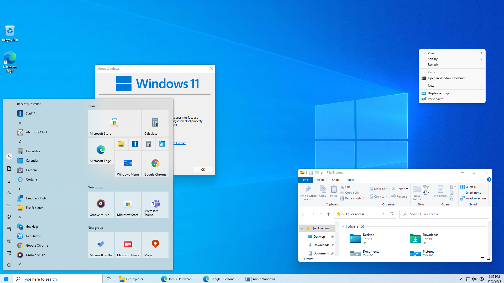 How To Make Windows 11 Start Menu Like Windows 10