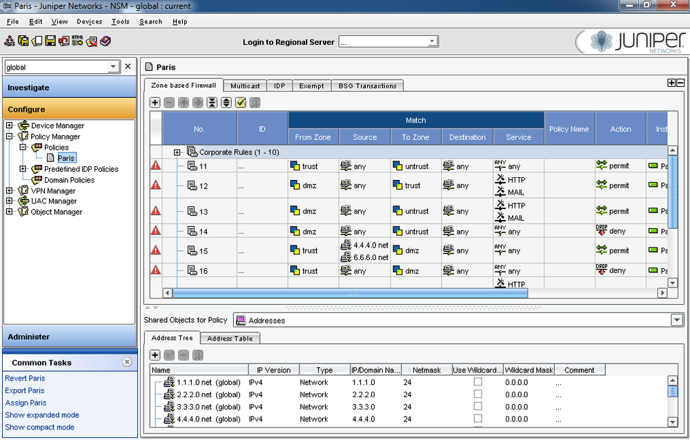 How To Manage Juniper Firewall