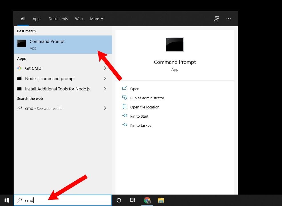How To Open Command Prompt In Windows 10