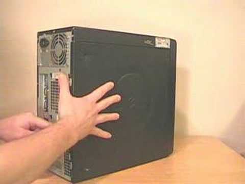 How To Open Dell CPU