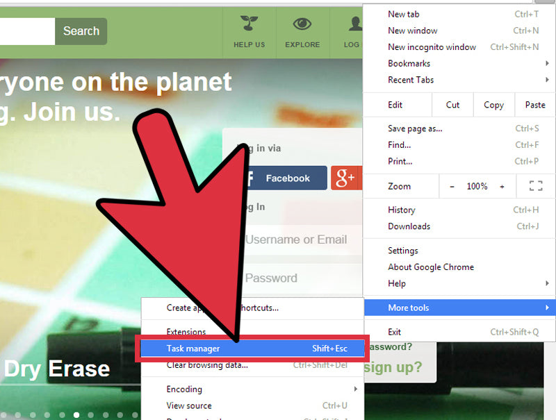 How To Open Google Chrome Task Manager