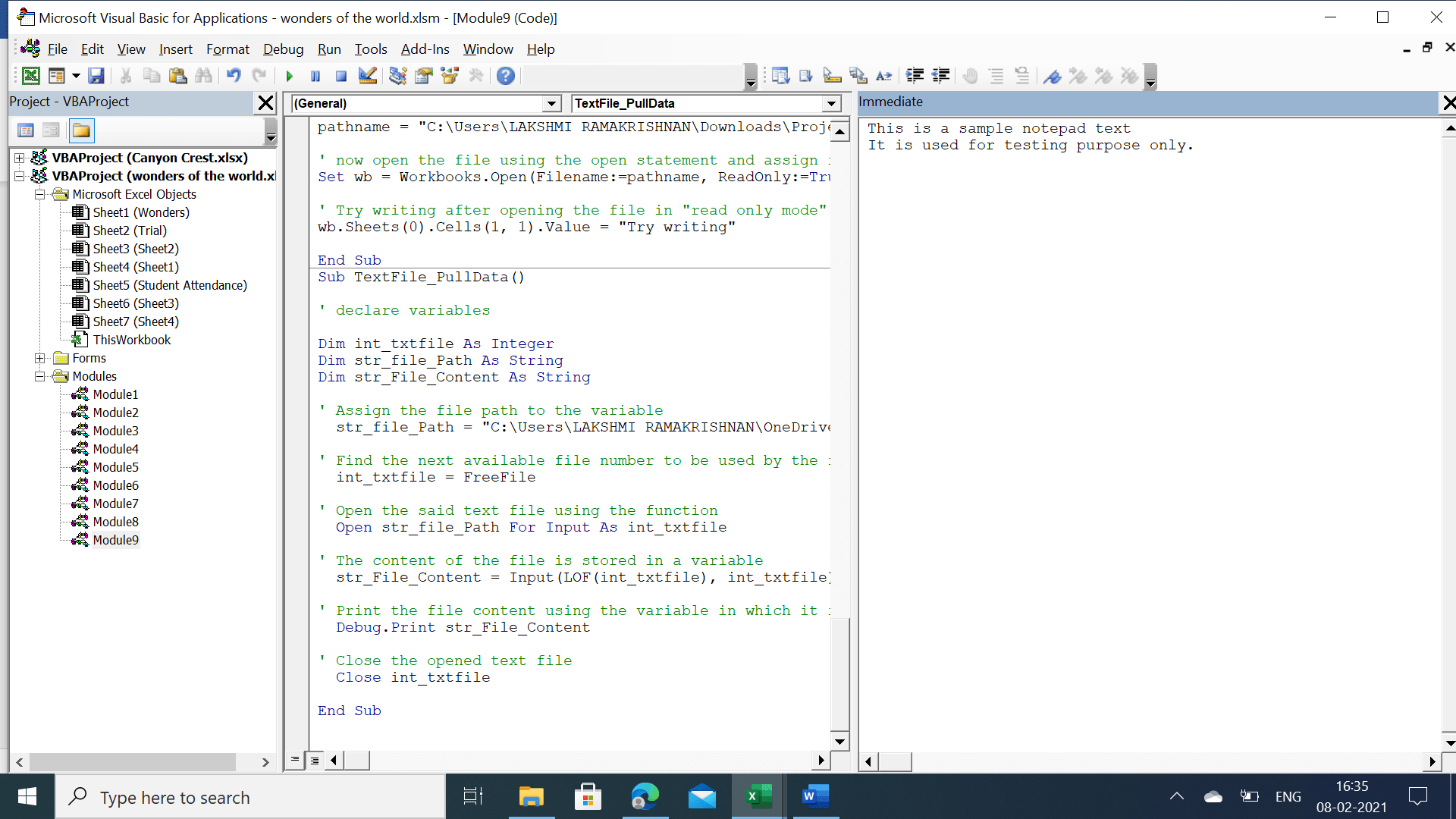 How To Open Visual Basic File