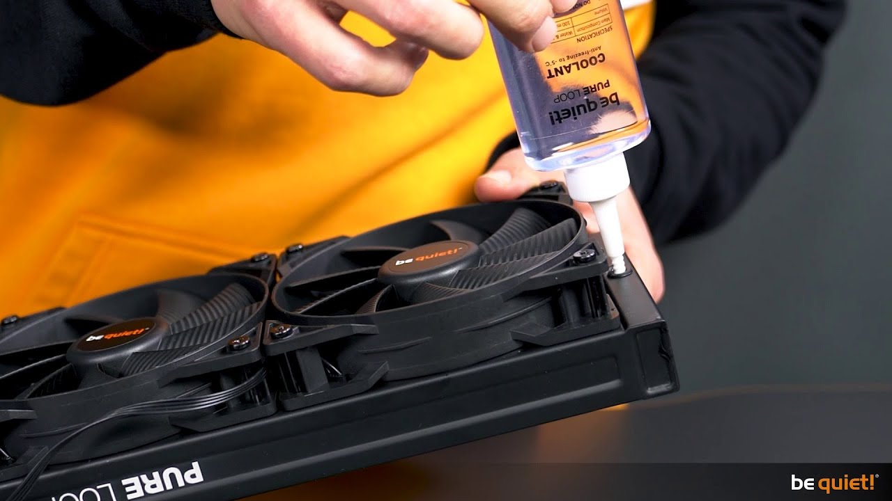 How To Refill CPU Liquid Cooler