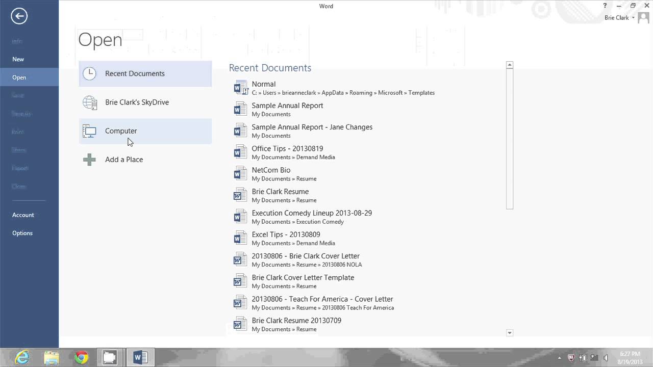 How To Restore Default Blank Documents In Microsoft Word