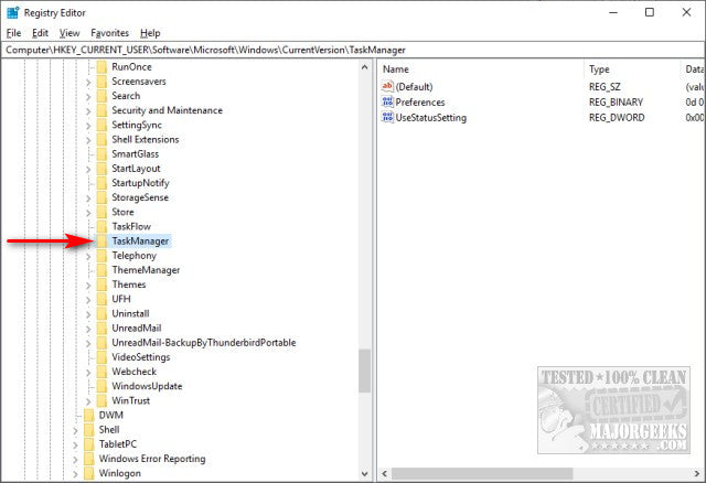 How To Restore Task Manager To Default Settings