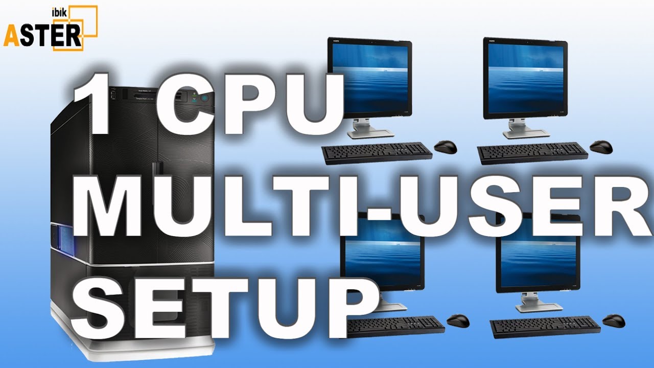 How To Run Multiple Computers From One CPU