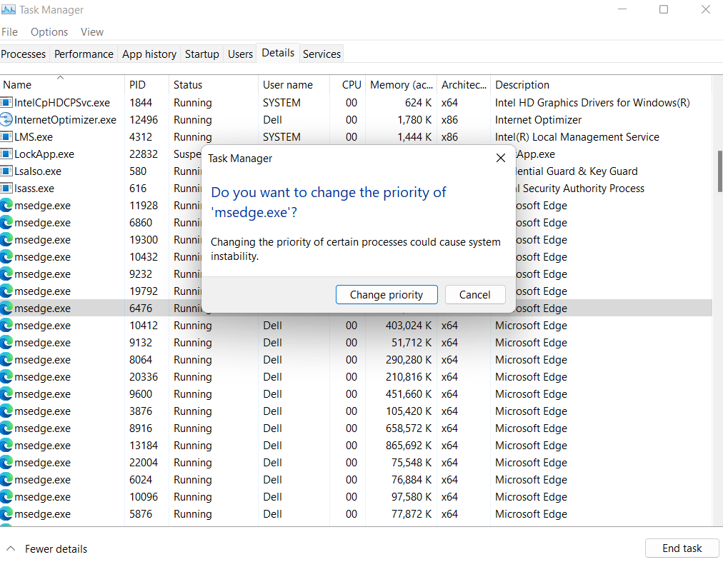 How To Set Priority In Task Manager