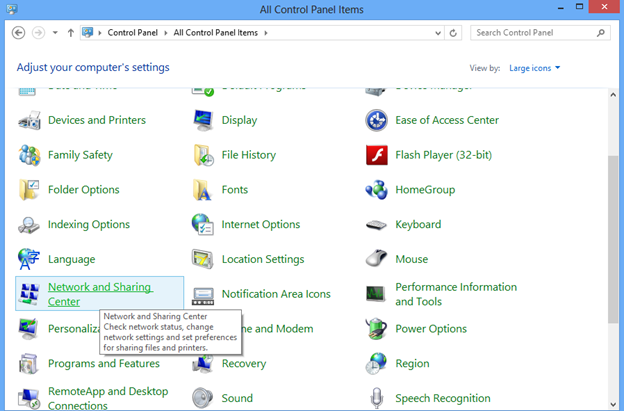 How To Setup Internet Connection In Windows 8