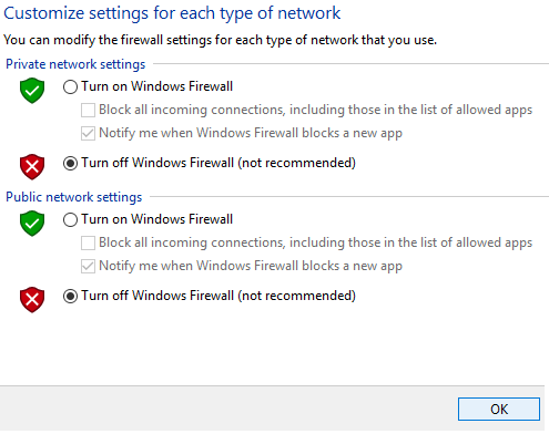 How To Turn Off Windows Firewall In Windows 8.1