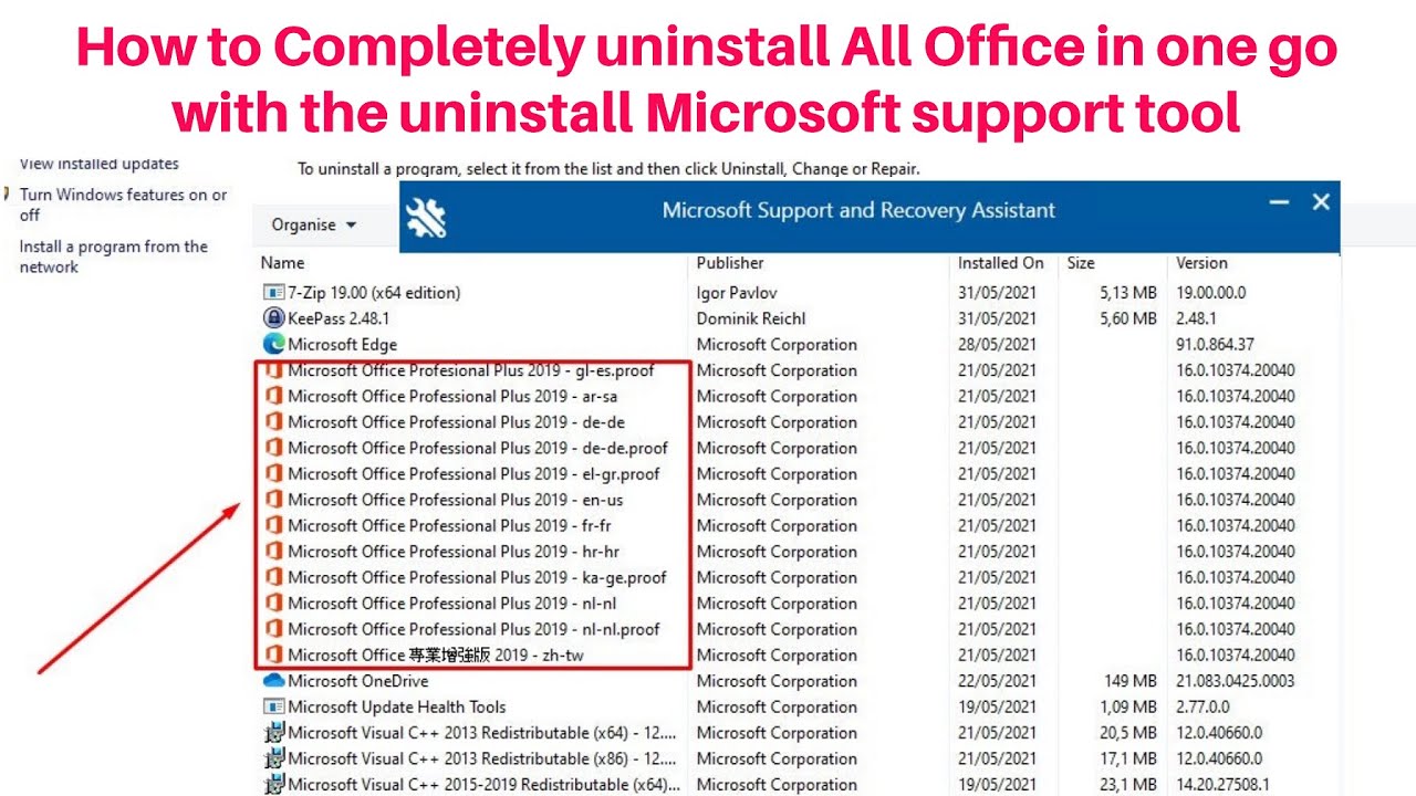 How To Uninstall 32 Bit Microsoft Office