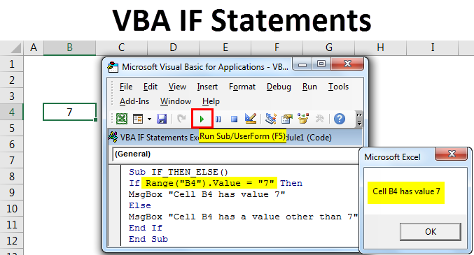 If Statement Visual Basic