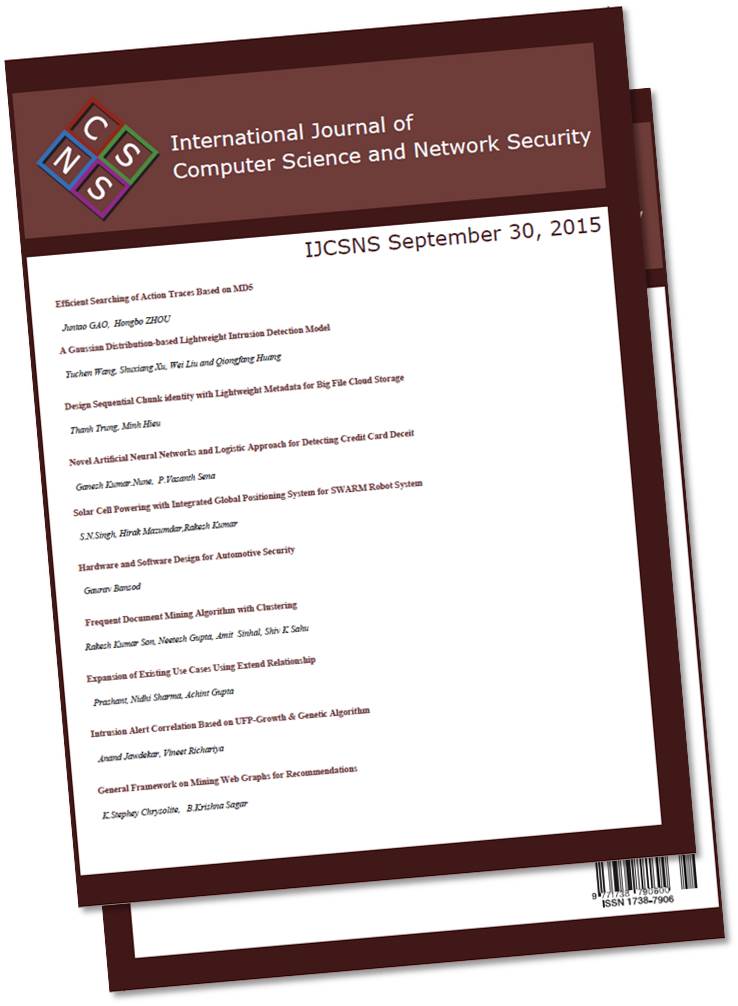 Ijcsns International Journal Of Computer Science And Network Security