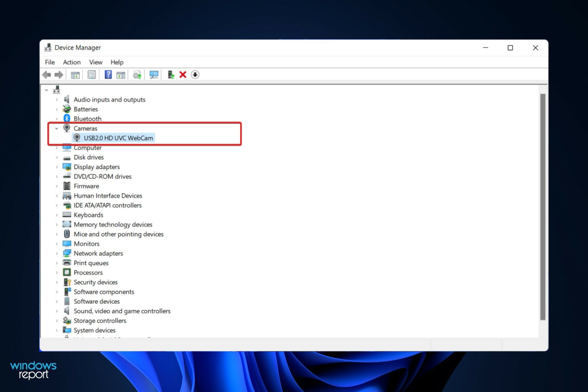 Install Camera Driver Windows 11